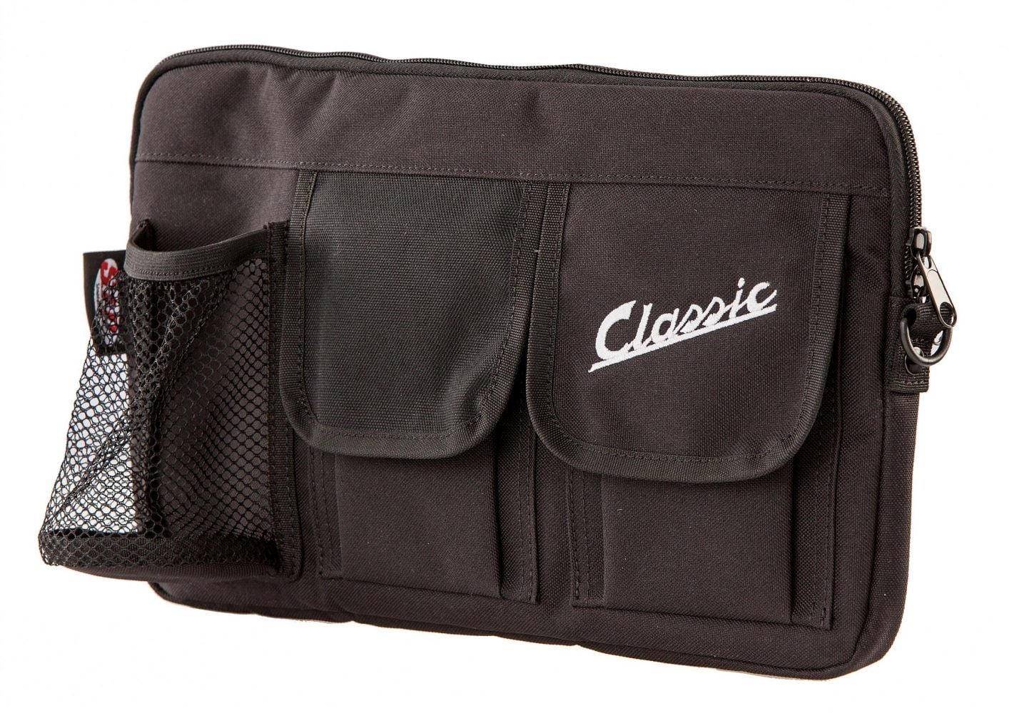 Laukku SIP "Classic" hanskalokeroon, musta Laukku Vespan hanskalokeroon. Väri musta, koko 360x210x30mm, materiaali nylon. Laukku SIP "Classic" hanskalokeroon, musta