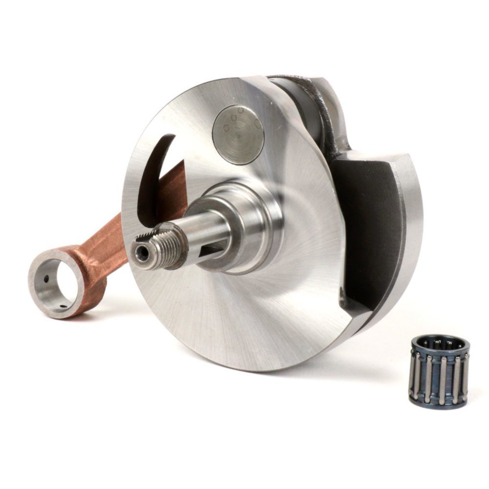 Kampiakseli BGM Pro Touring 60mm iskulla, Vespa PX125, PX150 <a href="https://staging.italialaiset.fi/wp-content/uploads/2019/06/image-13.png"><img class="alignright size-full wp-image-14688" src="https://staging.italialaiset.fi/wp-content/uploads/2019/06/image-13.png" alt="" width="140" height="40" /></a>Taottu mäntä ohjattu kampiakseli bgm Pro Touring pitkällä 60mm iskulla, kiertokangen pituus 105mm. Männäntappi 15mm. Kierre kampiakselilla vauhtipyörän puolella M12x1.25 ja vetopuolella M12x1.5. Sopii Vespa PX125, PX150, katso tarkempi sopivuus alla olevasta taulukosta. Lisätietoa englanniksi <a href="https://www.scooter-center.com/en/bgm031121g/crankshaft-bgm-pro-touring-rotary-valve-60mm-stroke-105mm-conrod-vespa-px125-px150?number=BGM031121G" target="_blank" rel="noopener noreferrer">toimittajan sivuilta</a>. Kampiakseli BGM Pro Touring 60mm iskulla, Vespa PX125, PX150