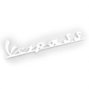 Vespa Super Sport merkki polvipeltiin (SS180), 1965->