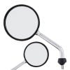 Peili pyöreä, SIP Shorty, vasen/oikea, kromattu <a href="https://staging.italialaiset.fi/wp-content/uploads/2019/03/image-5.png"><img class="alignright size-full wp-image-17593" src="https://staging.italialaiset.fi/wp-content/uploads/2019/03/image-5.png" alt="SIP Style" width="70" height="24" /></a>SIPin lyhytvartinen kromattu peili, joka sopii sekä oikealle että vasemmalle puolella. Halkaisija 110mm, varren pituus 110m, kierre varressa M8. E-hyväksytty. Sopii Vespa GTS, katso tarkempi sopivuus alareunan taulukosta. Peili pyöreä, SIP Shorty, vasen/oikea, kromattu
