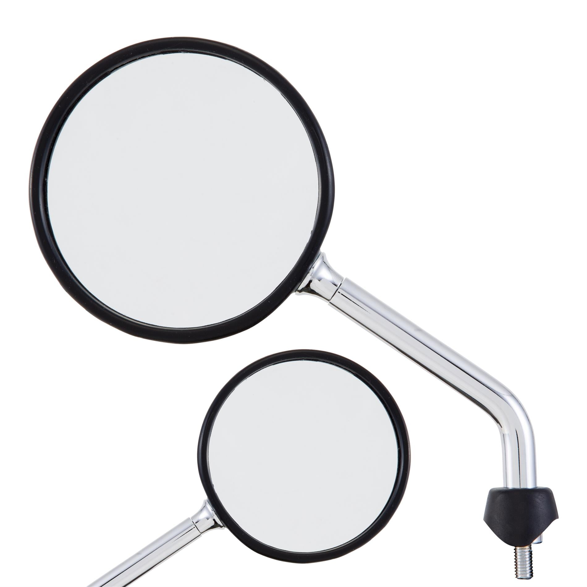 Peili pyöreä, SIP Shorty, vasen/oikea, kromattu <a href="https://staging.italialaiset.fi/wp-content/uploads/2019/03/image-5.png"><img class="alignright size-full wp-image-17593" src="https://staging.italialaiset.fi/wp-content/uploads/2019/03/image-5.png" alt="SIP Style" width="70" height="24" /></a>SIPin lyhytvartinen kromattu peili, joka sopii sekä oikealle että vasemmalle puolella. Halkaisija 110mm, varren pituus 110m, kierre varressa M8. E-hyväksytty. Sopii Vespa GTS, katso tarkempi sopivuus alareunan taulukosta. Peili pyöreä, SIP Shorty, vasen/oikea, kromattu