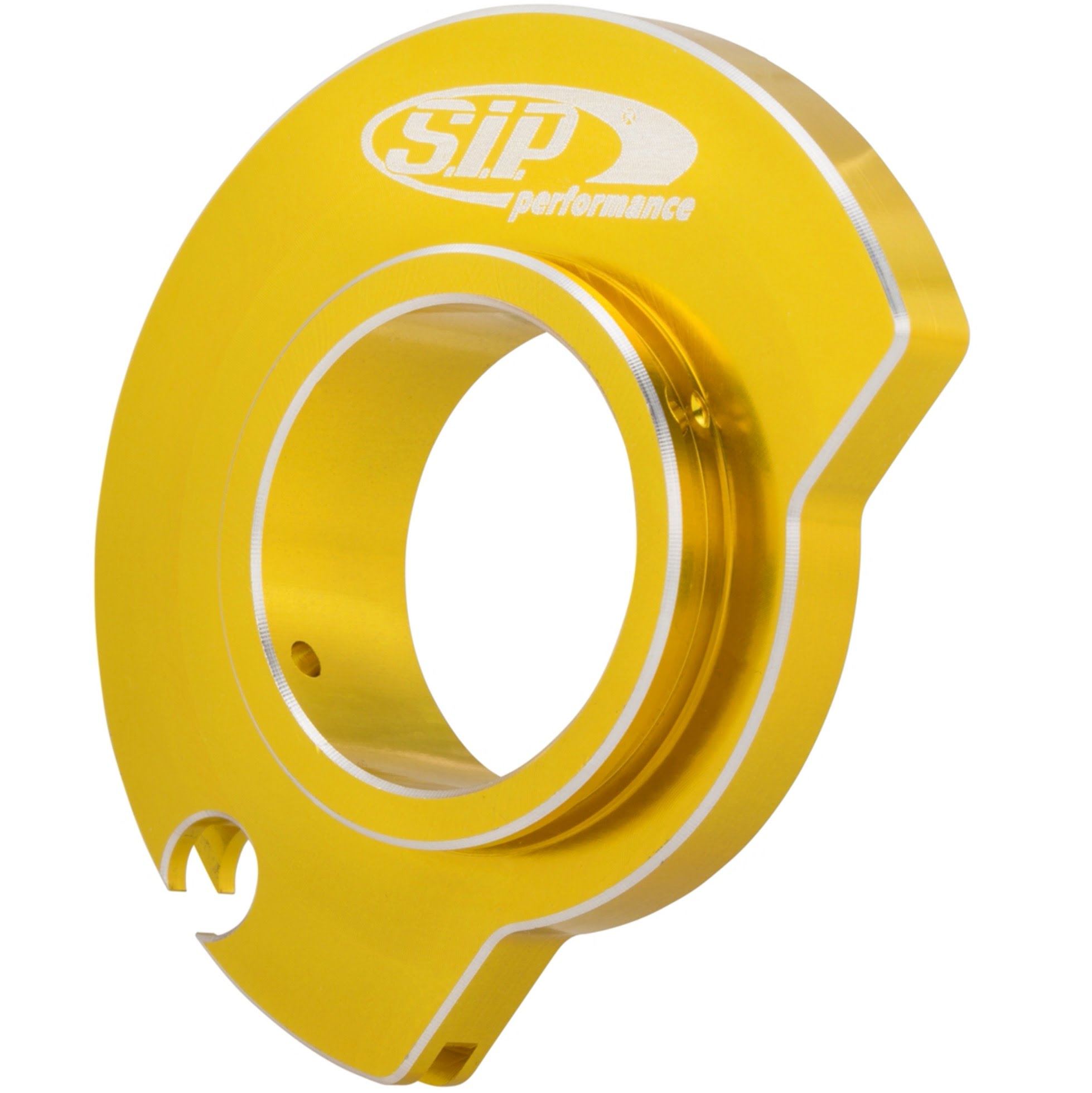 Kaasuvaijerin kiinnityslevy SIP, Vespa Kaasuvaijerin kiinnityslevy SIP kaasukahvaan, "Quick Throttle Disc", sopiiVespa malleihin 50 R 2°/S 2°/Special /SR (D) 2°/90 2°/100/125 PV 2°/ET3/GTR 2°/TS 2°/150 Sprint V. 2°/Super 2°/200 Rally 2°. Halkaisija Ø 50 mm, alumiinia, CNC koneistettu, elaksoitu kullan väriseksi. Katso sopivuus alla olevasta taulukosta. Kaasuvaijerin kiinnityslevy SIP, Vespa