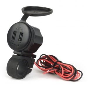 USB latauspistoke tankoon, 2xUSB, max 3,1A, BGM Pro