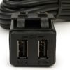 USB latauspistoke, 2xUSB, max 3,1A, BGM Pro