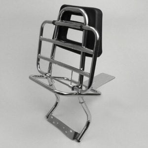 Tavarateline taakse selkänojalla Moto Nostra, Vespa PX80-200