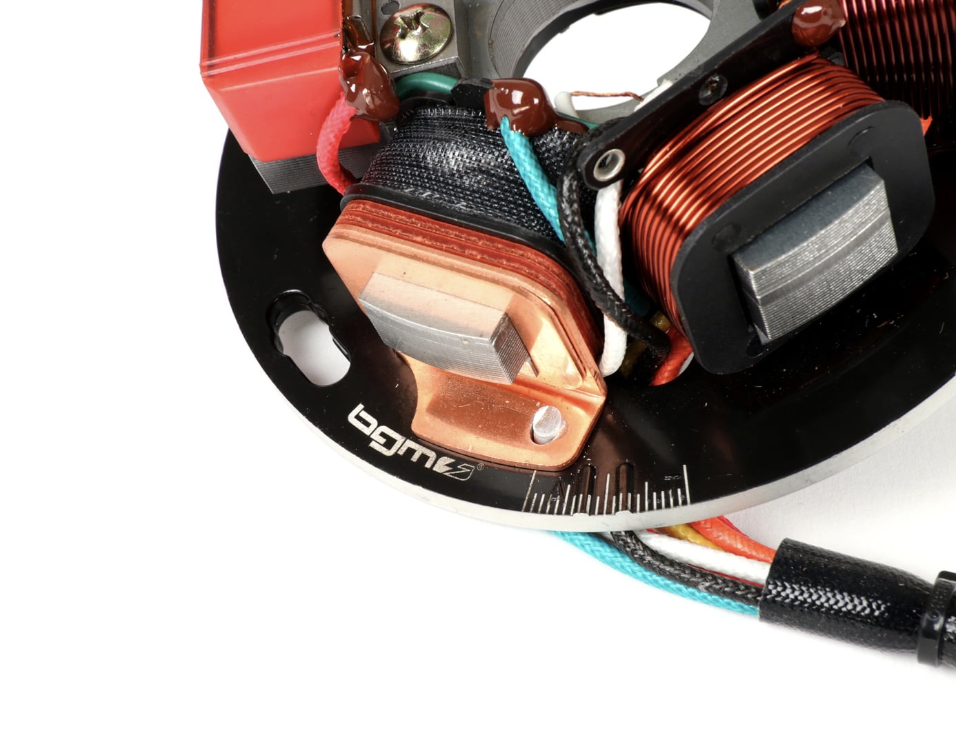 Staattori, Vespa P-mallit (akulliset 1982-1984) <a href="https://staging.italialaiset.fi/wp-content/uploads/2021/01/BGM_PRO_c1.png"><img class="alignright size-full wp-image-30568" src="https://staging.italialaiset.fi/wp-content/uploads/2021/01/BGM_PRO_c1.png" alt="" width="140" height="40" /></a>Staattorilevy ja kelat, Vespa PX EFL Elestart (akulliset mallit 1982-1984), 7-johtiminen versio. BGM:n valmistama tarvikeosa. Staattori, Vespa P-mallit (akulliset 1982-1984)