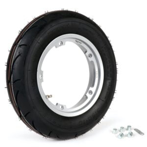 BGM rengassetti 3.50-10" alumiinivanteella, Vespa