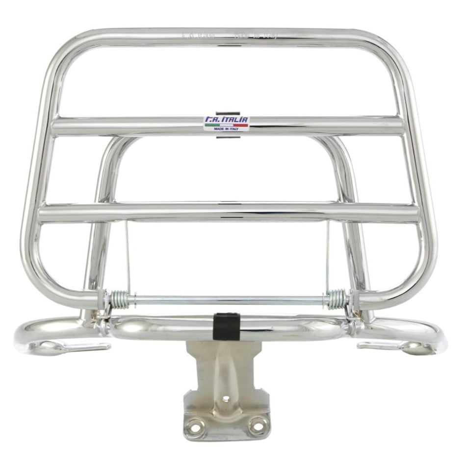 Takateline F.A. Italia, Vespa LX <a href="https://staging.italialaiset.fi/wp-content/uploads/2020/12/image-5.png"><img class="alignright size-full wp-image-29785" src="https://staging.italialaiset.fi/wp-content/uploads/2020/12/image-5.png" alt="" width="143" height="28" /></a>Takateline F.A. Italia, Vespa LX skootteriin. Kromattu, alas laskeutuva tavarateline taakse. Lastausalue 30x21 cm. Takateline F.A. Italia, Vespa LX