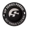 Nappamutterin suoja 13", musta SIP Pordoi, Vespa GTS, GTV ja GT