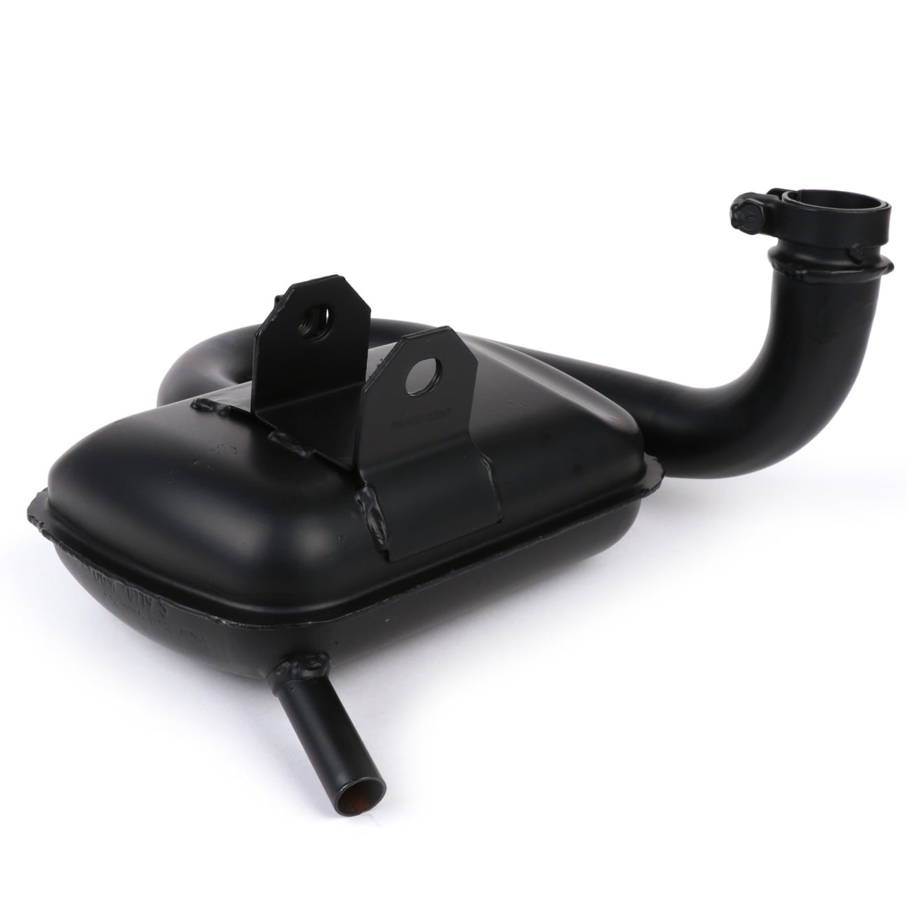 Pakoputki Piaggio, Vespa PX80, PX125, PX150 Alkuperäinen Piaggio pakoputki Vespa PX80, PX125, PX150 malleihin. <ul> <li>liitännän halkaisija 37 mm</li> <li>mustaksi maalattua terästä</li> </ul> Pakoputki Piaggio, Vespa PX80, PX125, PX150