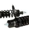 Iskunvaimennin setti BGM PRO SC FR1 SPORT (musta), Vespa PX ja T5