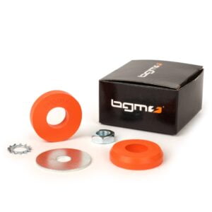 Iskunvaimentimen yläpään kumisarja BGM Pro, Vespa PX, T5, Cosa, GT, GTS, GTL, GTV, LX, LT, LXV, Primavera, Sprint, ET2, ET4, Zip SP, Hexagon, MP3, Quartz, SKR ja Gilera Fuoco