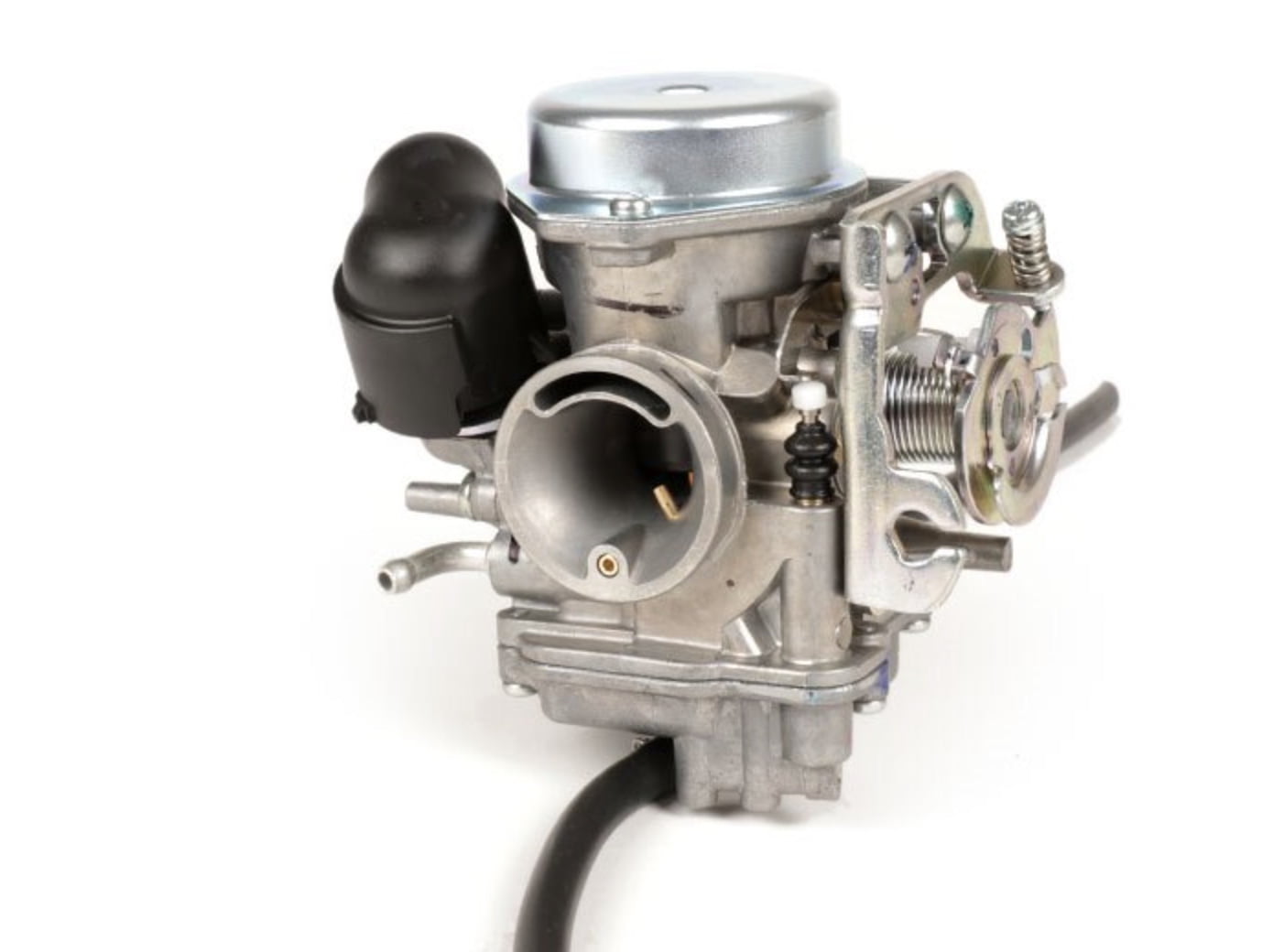Kaasutin Keihin NCV20 AR3, Vespa LX, S, Primavera ja Sprint Laadukas Keihin NCV20 AR3 kaasutin on huippuluokan valinta skoottereille. Sen tarkkuus ja toimintavarmuus takaavat paremman suorituskyvyn ja tehokkaamman polttoaineen kulutuksen. <strong>Ominaisuudet:</strong> <ul> <li><strong>Huippulaatuinen materiaali:</strong> Valmistettu korkealaatuisista materiaaleista, jotka takaavat pitkäikäisyyden ja kestävyyden.</li> <li><strong>Tarkkuus:</strong> Optimoitu ilman ja polttoaineen sekoitus takaavat parhaan mahdollisen suorituskyvyn.</li> <li><strong>Yhteensopivuus:</strong> Sopii moniin skootterimalleihin (tarkista yhteensopivuus ennen ostoa).</li> </ul> <strong>Tekniset tiedot:</strong> <ul> <li>Kaasutin Keihin NCV20 AR3, nelitahtisissa 50 cc Vespa malleissa LX, S, Primavera ja Sprint joissa 4-venttiiliä.</li> <li>liitäntä moottoriin 28 mm</li> <li>liitäntä suodattimeen 38 mm</li> <li>pääsuutin 72</li> <li>tyhjäkäyntisuutin 35</li> <li>sisältää sähköisen rikastimen</li> </ul> Kaasutin Keihin NCV20 AR3, Vespa LX, S, Primavera ja Sprint