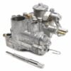 Kaasutin Dell'Orto/Spaco SI 24.24E ilma öljypumppua, Vespa PX ja Rally <a href="https://staging.italialaiset.fi/wp-content/uploads/2021/04/image-1.png"><img class="alignright size-full wp-image-32239" src="https://staging.italialaiset.fi/wp-content/uploads/2021/04/image-1.png" alt="" width="83" height="40" /></a>Kaasutin Dell'Orto/Spaco SI 24.24E ilma öljypumppua, Vespa PX ja Rally malleihin. DRT:n modifioima versio virittetyihin Vespoihin, esim. Quattrini 177/ Polini ja Malossi 208cc sylintereille. "T7" -versio on varustettu suuremmalla neulaventtiilillä kohokammion kannessa ja float-mallin neulalla, jonka halkaisija on 5,2 mm. Lisäksi kaasuttimen suutin porataan isommaksi 1,5 mm -> 1,8 mm (PX177) tai 2,0 mm (PX200). Nämä muutokset ratkaisevat ongelman täydellä kuormituksella, joka pahimmassa tapauksessa aiheuttaa mäntävaurion. Kaasutin Dell'Orto/Spaco SI 24.24E ilma öljypumppua, Vespa PX ja Rally
