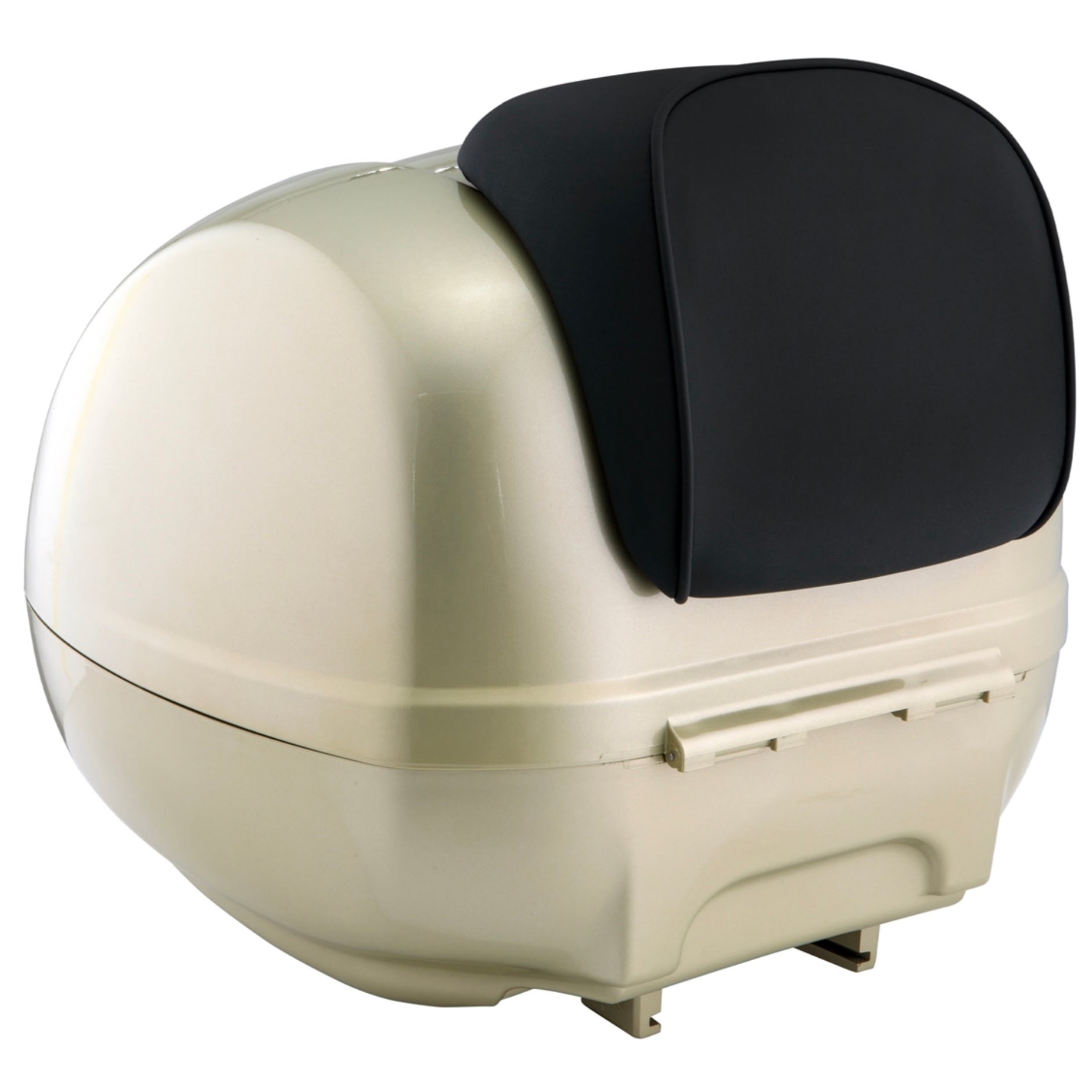 Takaboxi PIAGGIO Vespa 75 Years (Zolfo Y01), Vespa GTS HPE (2019->) Takaboxi PIAGGIO Vespa 75 Years, Vespa GTS HPE 125/300 (2019->) malleihin. Alkuperäinen Piaggio lisävaruste. <ul> <li>tilavuus 36 litraa</li> <li>väri Zolfo Y01</li> <li>musta selkänoja, mustalla terenauhalla</li> <li>mukana kiinnitystarvikkeet ja kahvapainot</li> </ul> Takaboxi PIAGGIO Vespa 75 Years (Zolfo Y01), Vespa GTS HPE (2019->)