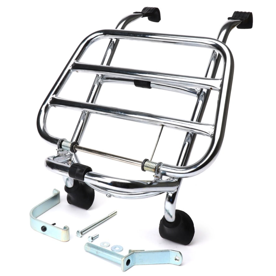 Alastaittuva etuteline Moto Nostra, Vespa GT, GTL, GTV, GTS, GT60, HPE, Supertech, Super Sport ja Sei Giorni <a href="https://staging.italialaiset.fi/wp-content/uploads/2020/12/image-10.png"><img class="alignright wp-image-30269" src="https://staging.italialaiset.fi/wp-content/uploads/2020/12/image-10.png" alt="" width="128" height="57" /></a>Kromattu alastaittuva etuteline Moto Nostralta. Sopii Vespa GT, GTL, GTV, GTS, GT60, HPE, Supertech, Super Sport ja Sei Giorni malleihin vuosimallista riippumatta. Helppo asentaa ilman porausta tai muutoksia skootteriin.Tavarateline kiinnitetään yksinkertaisesti polvipeltiin kahdella kiinnikkeellä ja kiinnitetään runkoon kulmalevyllä. Lisäksi tavarateline on tuettu rungossa olevilla kumituteilla tarjoten tukevan kiinnityksen. Asennusohje avautuu<a href="https://staging.italialaiset.fi/wp-content/uploads/2021/12/Einbauanleitung_c181.pdf" target="_blank" rel="noopener"> tästä</a> Asennusohje GTV: Ota koukkumainen metallipidike ja laita koukkupää katteen alle lokasuojan yläpuolelle. <a href="https://staging.italialaiset.fi/wp-content/uploads/2021/12/IMG_1213-scaled.jpg"><img class="size-medium wp-image-42317" src="https://staging.italialaiset.fi/wp-content/uploads/2021/12/IMG_1213-225x300.jpg" alt="Alastaittuva etuteline Moto Nostra, Vespa GT, GTL, GTV, GTS, GT60, HPE, Supertech, Super Sport ja Sei Giorni" width="225" height="300" /></a> Käännä koukku niin että pidikkeen reikä kohtaa telineen reiän kanssa ja kiinnitä mukana tulevalla pultilla. <a href="https://staging.italialaiset.fi/wp-content/uploads/2021/12/IMG_1212-scaled.jpg"><img class="size-medium wp-image-42318" src="https://staging.italialaiset.fi/wp-content/uploads/2021/12/IMG_1212-225x300.jpg" alt="Alastaittuva etuteline Moto Nostra, Vespa GT, GTL, GTV, GTS, GT60, HPE, Supertech, Super Sport ja Sei Giorni" width="225" height="300" /></a> Alastaittuva etuteline Moto Nostra, Vespa GT, GTL, GTV, GTS, GT60, HPE, Supertech, Super Sport ja Sei Giorni