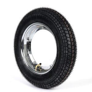 BGM Classic 3.50 - 10" TT 59P rengas kromimaalatulla vanteella, Vespa PX, Sprint, Rally